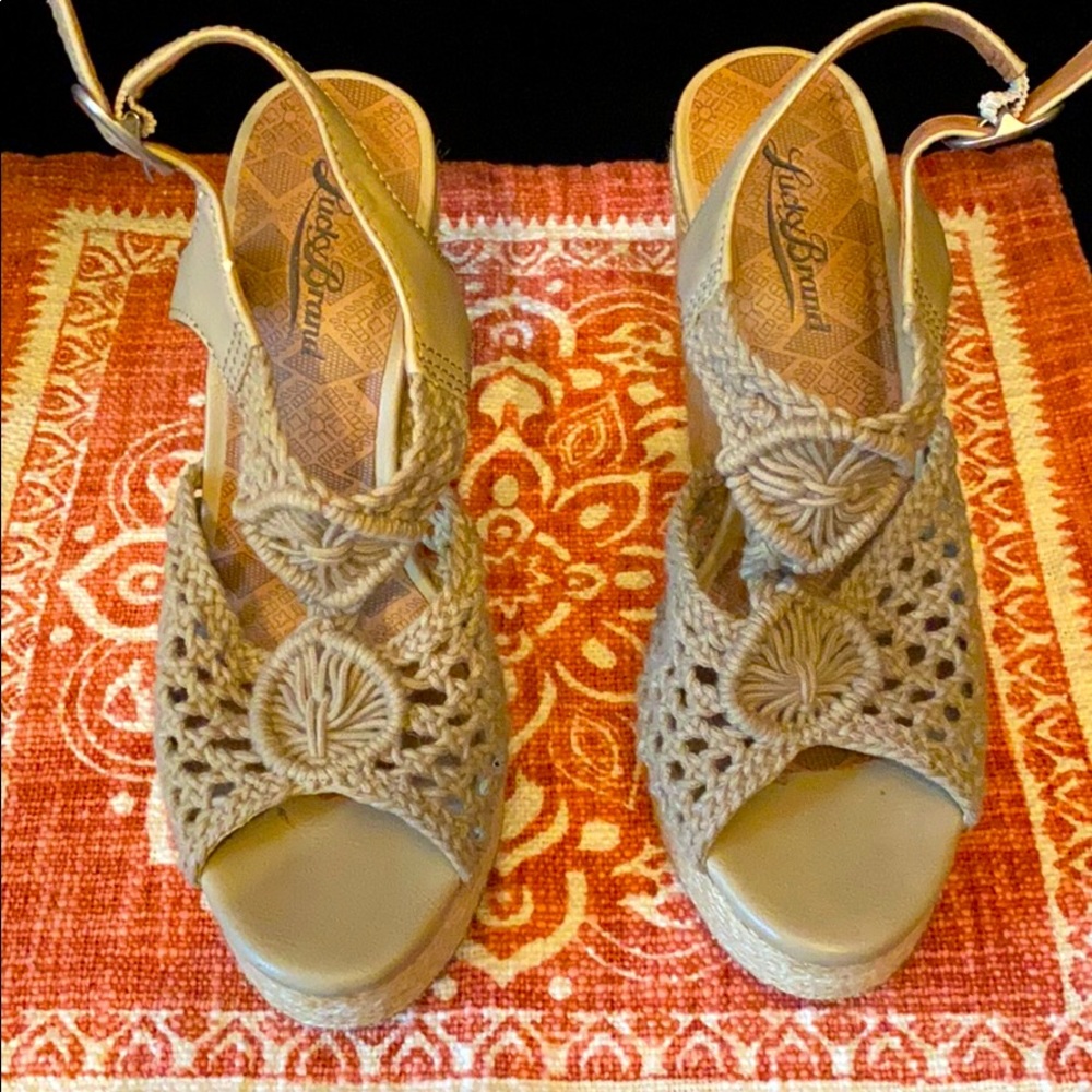Lucky Brand wedges
